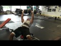 120 Lb INCLINE PRESS Bench Press Warmup BTNL TRAINING MOBILE UPLOAD