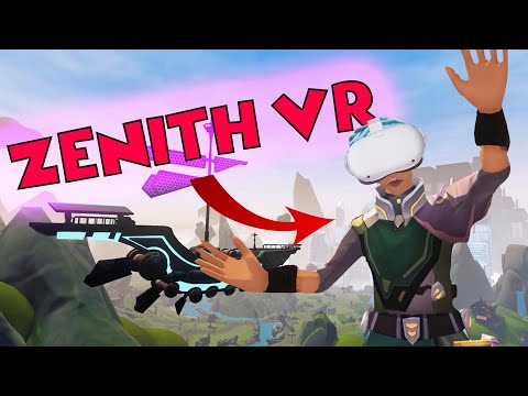 My FIRST TIME in Zenith VR | Sword Art Online IRL??