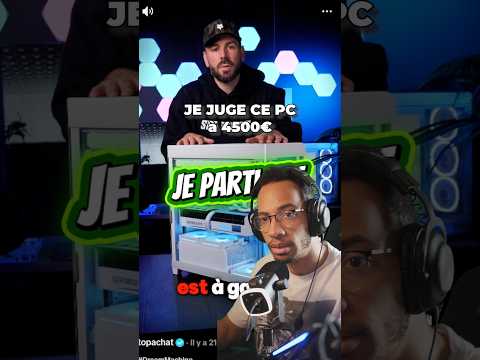 🎁 Je juge ce PC a 4500€ #pc #pcgaming #shorts
