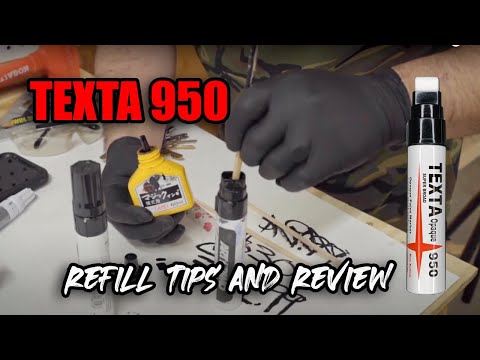 TEXTA 950 by Magic Ink -  Review and Refill Tips