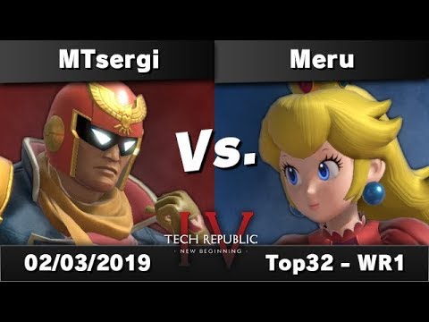 [Tech Republic IV] MTsergi (Roy, C. Falcon) vs Meru (Peach) - Top32 WR1