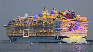 Star of The Seas leaving Turku | World's LARGEST cruise ship