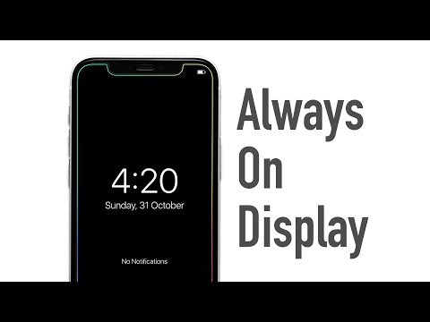 How to Enable Always On Display on any iPhone!