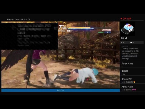 koumiloc's Live PS4 Broadcast DOA6 Dead or Alive 6 Nyotengu Locc rank matches