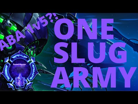 Abathur Monstrosity - ABATHUR 1 SLUG ARMY! 1v5?!? - Grandmaster Storm League