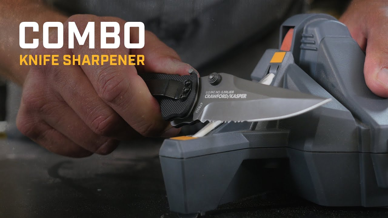 Work Sharp Combo Knife Sharpener Instructional Video