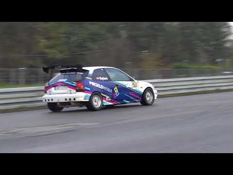 1 miesjce FWD - Bęben Adrian - Honda Evora - SuperOES 10 Runda  Tor Kielce 21-10-2017