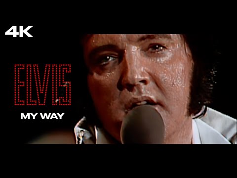 My Way | Elvis Presley 4K (Live Music Video) Remastered Tribute Edition | Elvis In Concert 1977