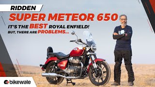 Royal Enfield Super Meteor 650 Review - Test Ride | The Good, The Bad and Should You Buy? | BikeWale