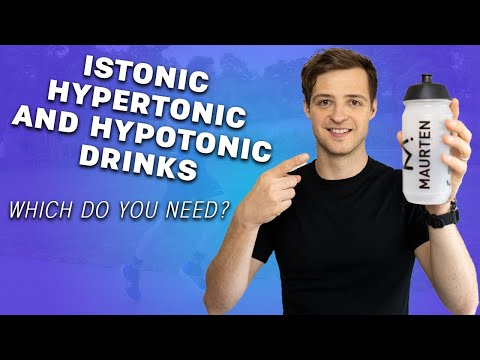 Sports Drinks Explained! Isotonic Vs Hypertonic Vs Hypotonic
