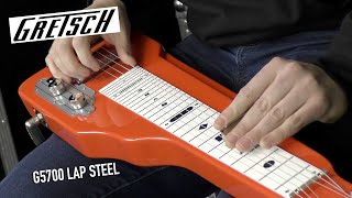 Video thumbnail for Gretsch G5700 Electromatic Lap Steel by astringsuk