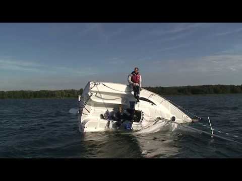 Capsize test: When does the boat tip over?