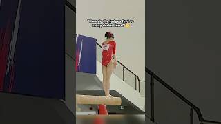 Maybe AI really is coming for all our jobs😅 #gymnastics #ai #judge #sports #beam