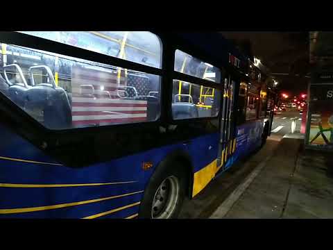MTA NYC Buses|B44-SBS B44 B26 & B38 Buses along Nostrand Avenue