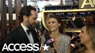 Keri Russell Reveals She 'Went Home & Ate Toaster Waffles' After Winning A Golden Globe 20 Years Ago video