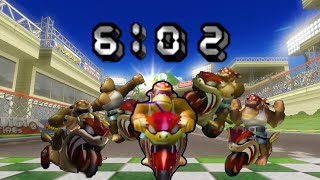 Unlock Funky Kong% (no-sc) World Record | 6:02.224