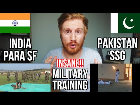 INSANE Military Training!! India Para SF v Pakistan SSG (REACTION)