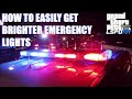How To Install Brighter Emergency Lights ELS Dim Emergency Lights Fix 2025 LSPDFR