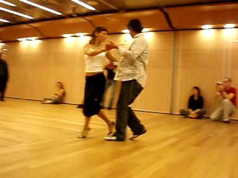 Sebastian Arce and Mariana Montes, Sacadas Workshop, Ljubljana tango festival