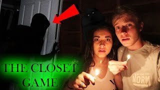 PLAYING THE CLOSET GAME // 3 AM OVERNIGHT CHALLENGE | Sam Golbach