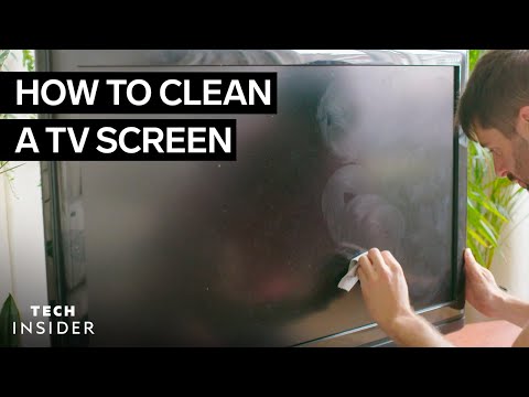 How To Clean A TV Screen