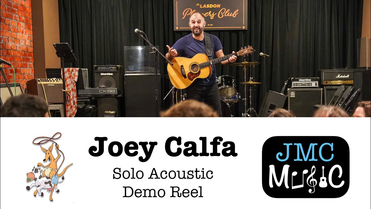 Promotional video thumbnail 1 for Joey Calfa - JMC Music
