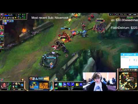 Sneaky vs Matlife TriHard - Lucian vs Corki - Bot - Full Game