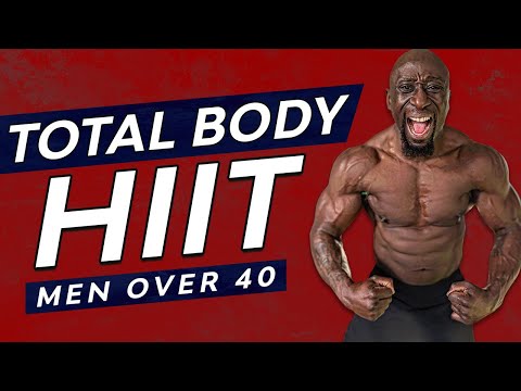 20 Min Total Body HIIT Workout for Men Over 40 – Grow Muscle – Burn Fat