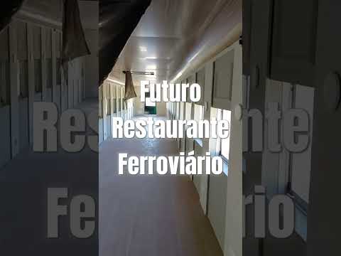 Vagão de Trem vira RESTAURANTE na Estação de Viana-ES! 🚂🍽️ #turismo #viana #espiritosanto