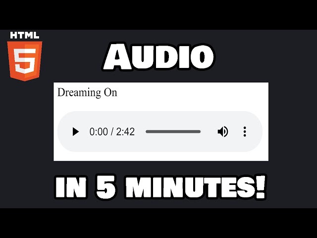 Thumbnail of Embedding Audio lesson