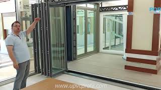 Katlanır Pvc Kapı Pencere - Folding upvc door window #usa #eurasiawind