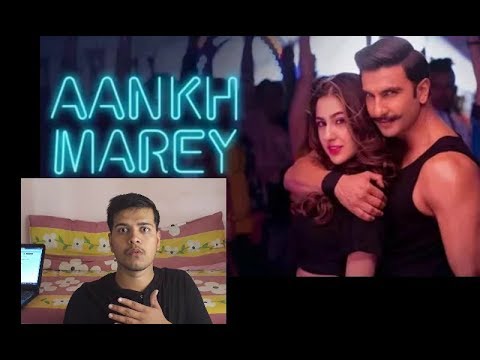SIMMBA: Aankh Marey Song Reaction | Ranveer Singh, Sara Ali Khan | Mika, Neha Kakkar,