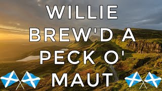 ♫ Scottish Music - Willie Brewd A Peck O Maut ♫
