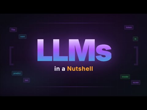 Video Thumbnail: LLMs in a Nutshell