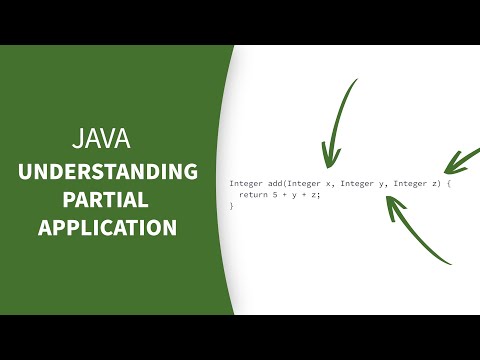 Javaチュートリアル - 部分アプリケーションを理解する (Java Tutorial - Understanding partial application)
