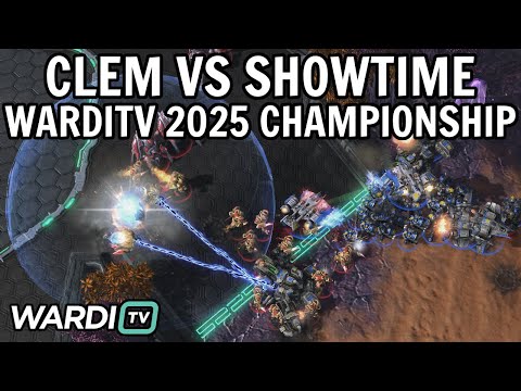 Clem vs ShoWTimE (TvP) - WardiTV 2025 Championship [StarCraft 2]