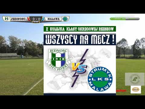 [Skrót]⚽️ LKS Jedność Niechobrz 🆚 Strumyk Malawa 1-0(1-0)15.10.2023