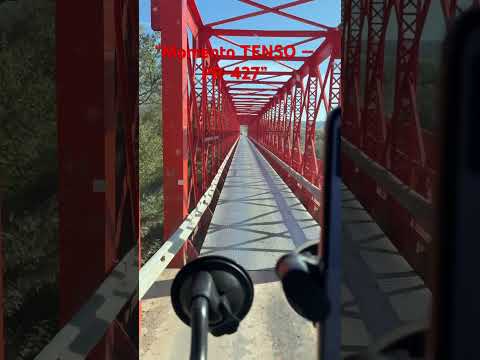 “Ponte estreita de ferro na PR-427 em Campo do Tenente Paraná ! 🚛😱 Será que passa?”#carreteiros