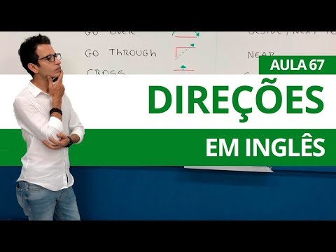 DIRECTIONS IN ENGLISH - CLASS 67 FOR BEGINNERS - PROFESSOR KENNY