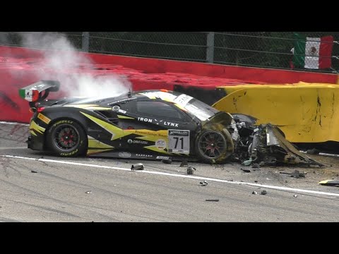 24H Spa 2021 - HUGE CRASH, SPINS & PURE RACING
