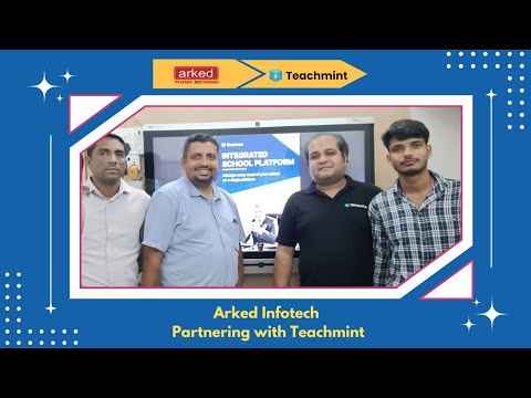 Arked Infotech Partnering With Teachmint
