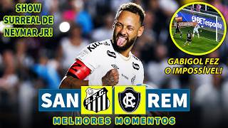 SHOW SURREAL DE NEYMAR JR | Santos x Remo | Melhores Momentos (COMPLETO) | 01/08/2026