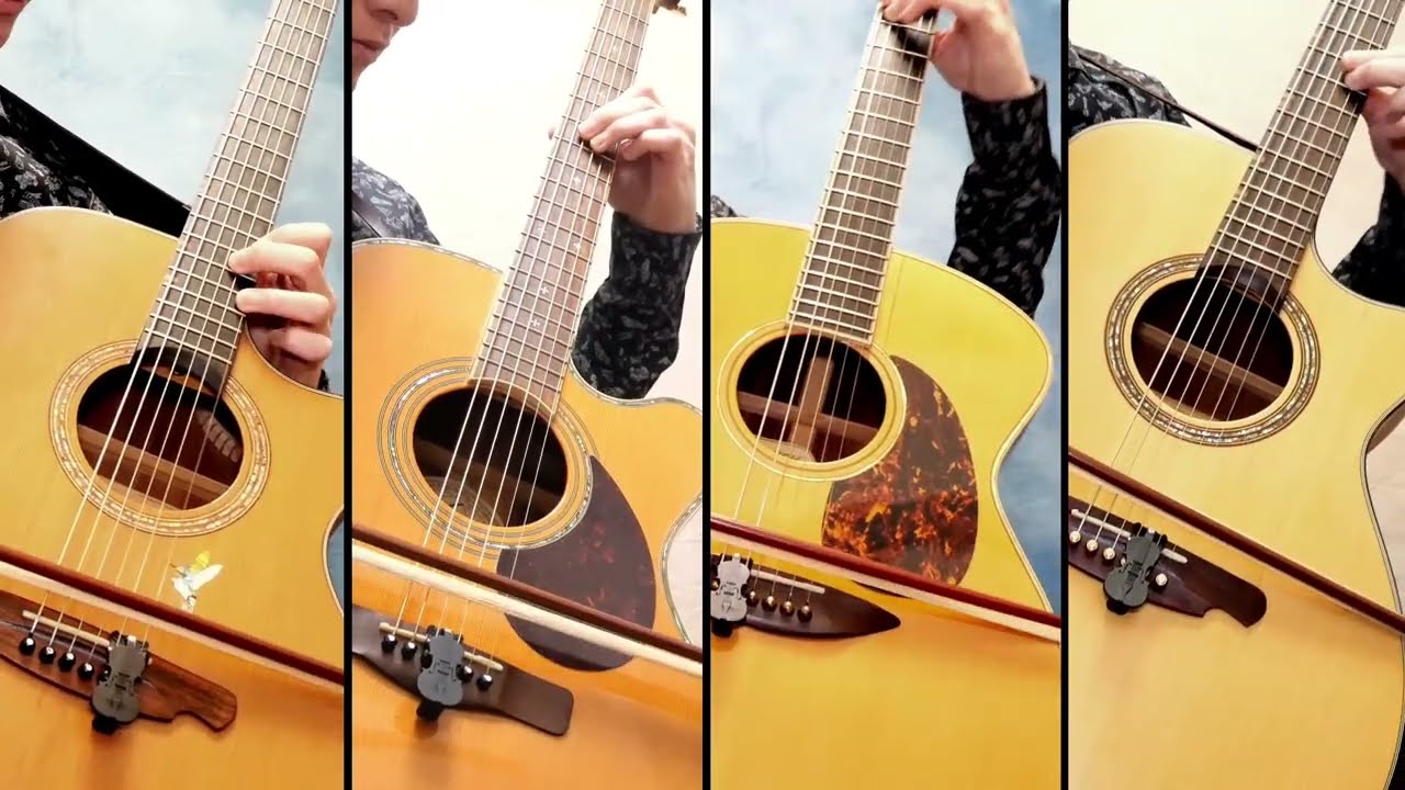 The Beatles - Eleanor Rigby (4 Guitars Cover with Guit-Arco)