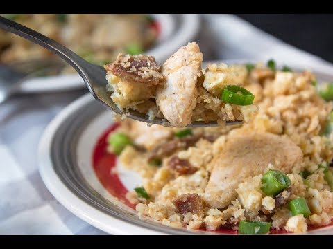 Keto Chicken Cauliflower Fried Rice Low Carb Recipe