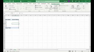 How to expand pivot table range in Excel