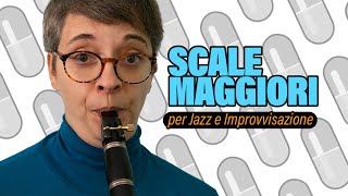Scale maggiori per il jazz e l'improvvisazione 👉  tutorial completo