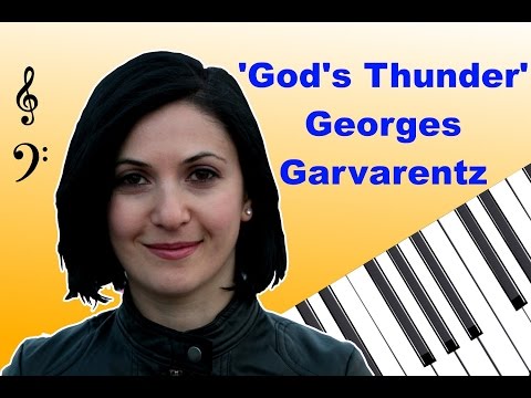 "ილუზიონის მუსიკა"   "God's Thunder" by Georges Garvarentz piano cover w/Sheets