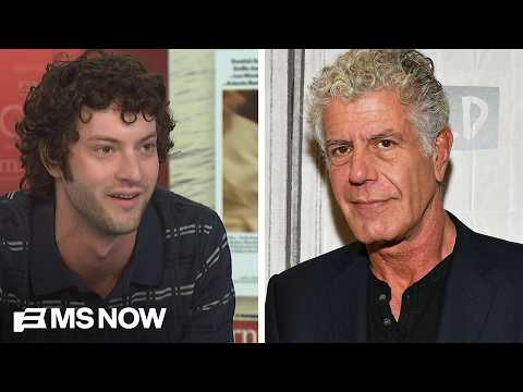 Actor Dominic Sessa on transforming into Anthony Bourdain for the new film “Tony”