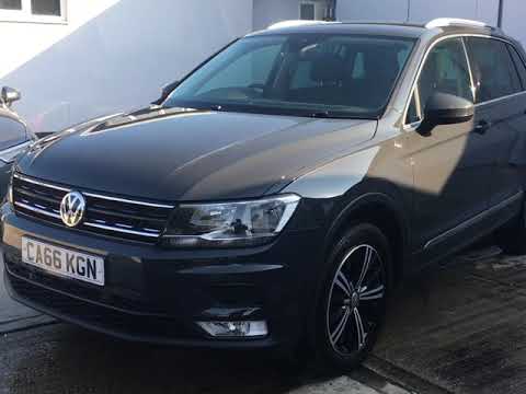 2016/66 VW Tiguan 2.0TDi SE Nav 4 Motion DSG Auto in Urano Grey