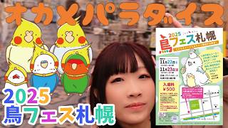 【Vlog】鳥フェス札幌2025【オカメパラダイススタッフ】